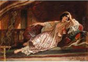 Madame Adolf Dillens, Nee Therese Legros by Adolph Alexander Dillens