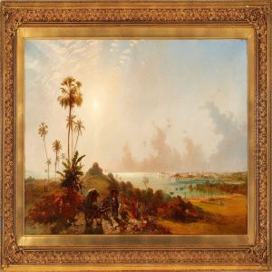 Coastal Scene From The Nile