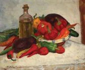 Still Life With Roasted Veggies