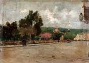 Napoli,riviera Di Chiaia - 1907 by Francesco Paolo Diodati