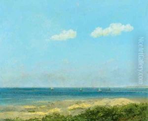 Paysage de mer by Gustave Courbet