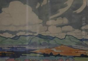 Landscape - Southern France by Jessica Stewart Dismorr