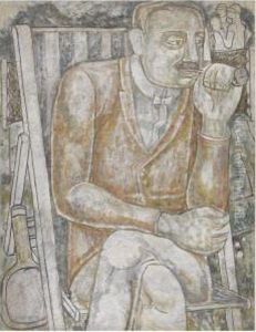Portrait Of Robert Farrant by Jessica Stewart Dismorr