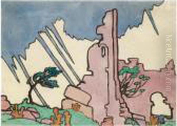 The Ruin, Les Baux - view 1