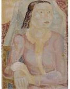 Portrait Of A Young Lady by Jessica Stewart Dismorr
