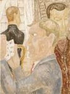 Man Reading by Jessica Stewart Dismorr
