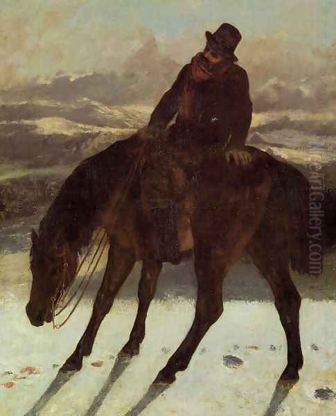 Hunter on Horseback, Redcovering the Trail - view 1