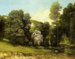 La Ruisseau de la Breme by Gustave Courbet