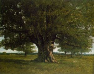 The Oak of Flagey, called Vercingetorix by Gustave Courbet