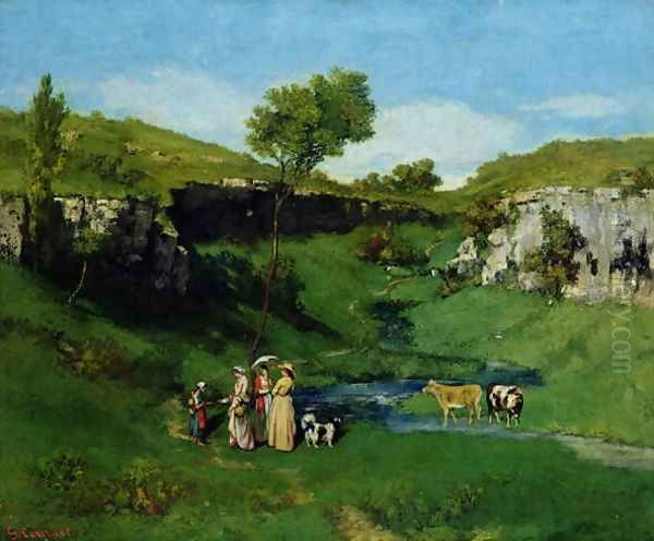 The Village Maidens, 1851 - view 1