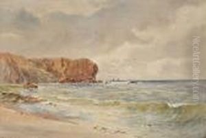 Coastal Scene by Frederick Charles Dixey