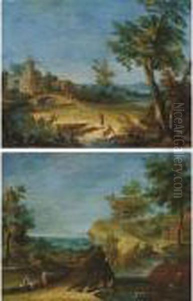 Paesaggio Con Frati - view 1