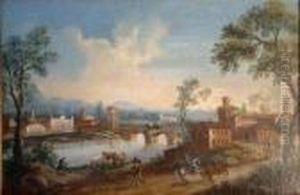 View Of Verona by Antonio Diziani