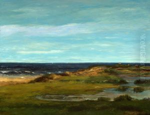 Seascape by Gustave Courbet