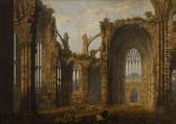 Melrose Abbey - view 1