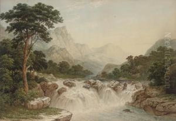 Falls Of The Tummel, Scotland - view 1