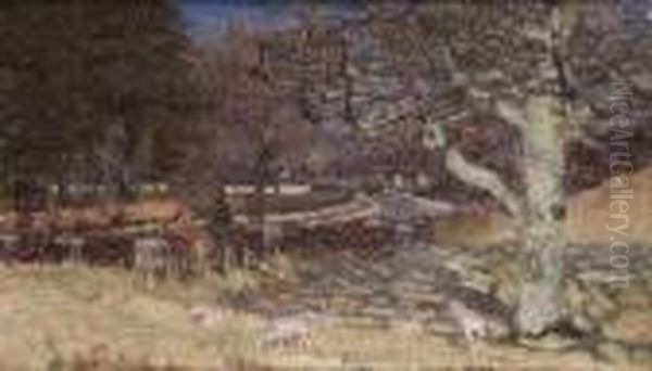 Landscape With Sheep - view 1