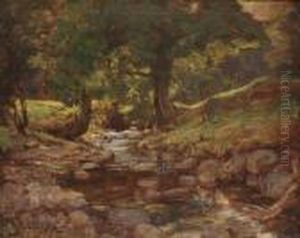 A Shady Nook by Alexander Brownlie Docharty