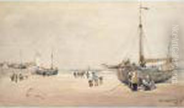 Fishing Boat On The Shore - view 1