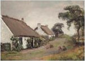 Returning From School by Alexander Brownlie Docharty