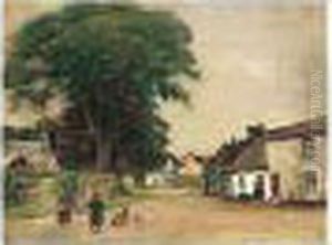 Playing In The Street by Alexander Brownlie Docharty