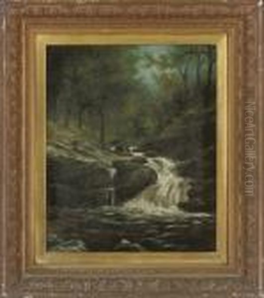 A Highland Waterfall - view 1