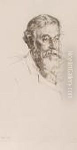 Portrait Of Charles Doughty by Francis H. Dodd