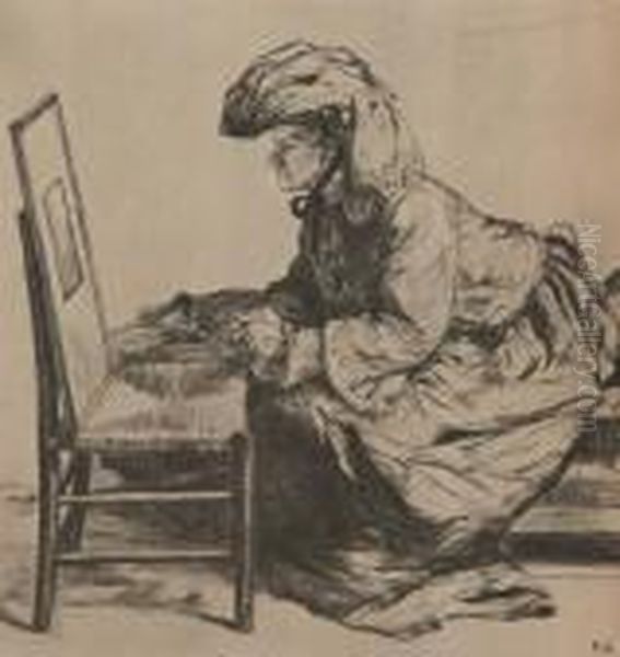 Looking At A Picture - view 1
