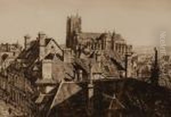 Auxerre Rooftops - view 1