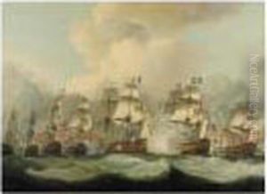 Lord Howe's Victory, The
Glorious 1st June, 1794: Queen Charlotte In Close Action With Montagne by Robert Dodd
