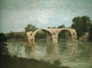The Bridge at Ambrussum by Gustave Courbet