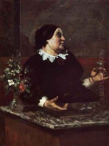 Mère Grégoire (Mother Grégoire) by Gustave Courbet