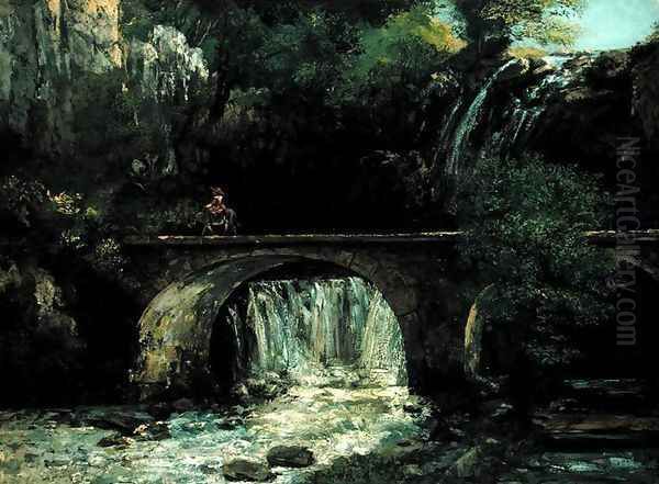 Landscape with bridge - view 1