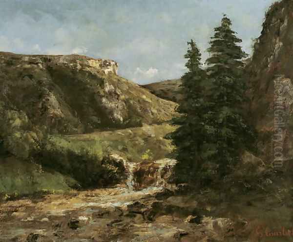Landscape near Ornans, c.1858 - view 1