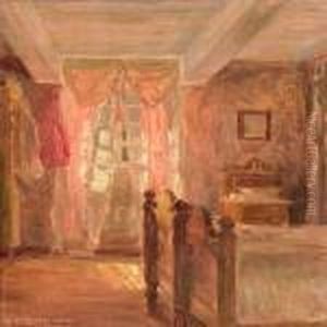 Bedroom Interior by Heinrich Dohm
