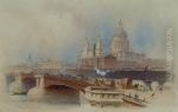 Blackfriars Bridge; Lambeth Palace - view 1