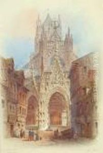 St.maclou, Rouen; At Caudebec, Normandy St.maclou, Rouen; At Caudebec, Normandy