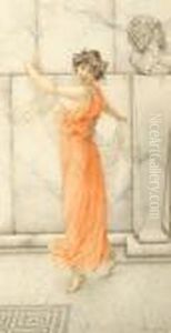 Classical Dancer 'w Anstey Dollond' (lower Right) by William Anstey Dollond