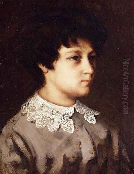 Portrait of a Young Girl from Salins - view 1