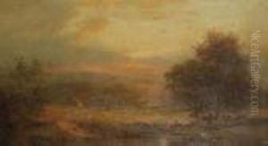 Sunset, Near White Plains, New York by John Henry Dolph