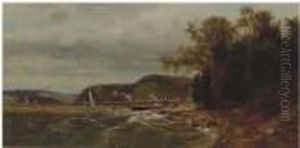Hudson River Near Hyde Park