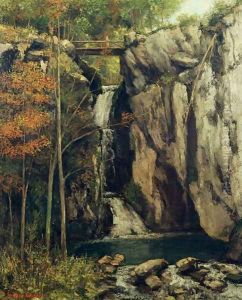 The Chasm at Conches, 1864