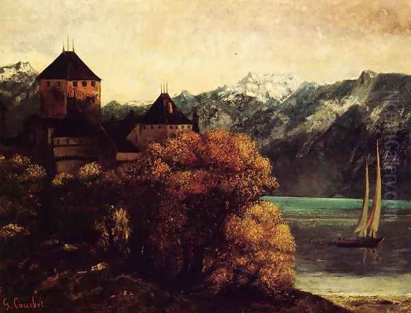 The Chateau de Chillon - view 1