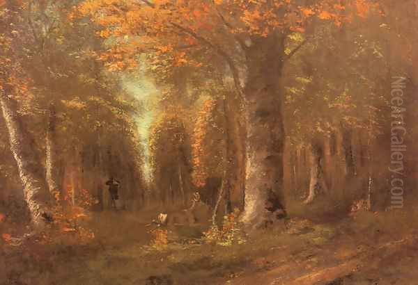 La Fôret En Automne (Forest in Autumn) - view 1