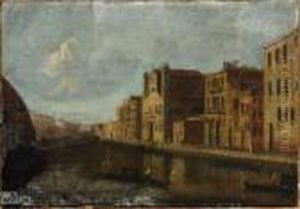 Vue De Venise by Apollonio Domenichini
