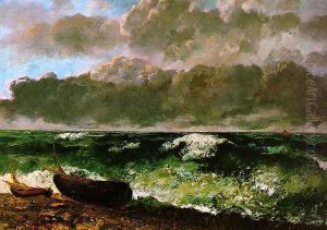 The Stormy Sea or, The Wave, 1870 by Gustave Courbet