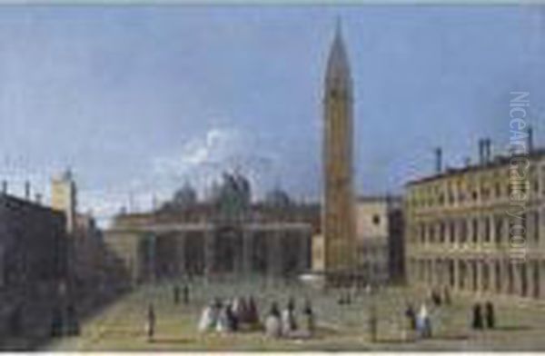 View Of The Piazza San Marco, Venice - view 1