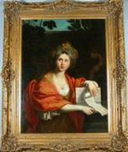 Portrait Of A Muse by Domenico Zampieri (Domenichino)