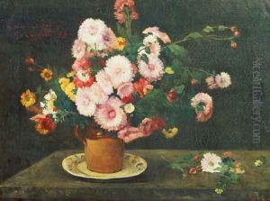Still life with asters