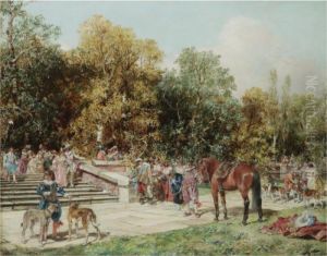 Fiesta Campestre (fete Champetre) by Francisco Domingo Marques